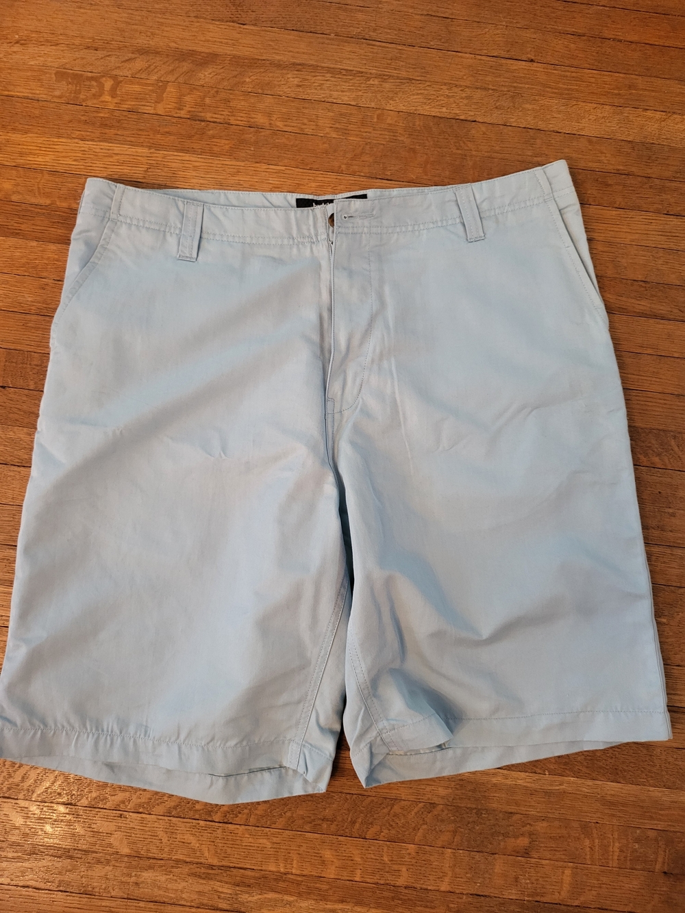 Steve & Barry's Bubba Golf Light Blue Men’s Flat Front Shorts